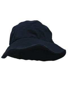 Solid Navy Bucket Hat