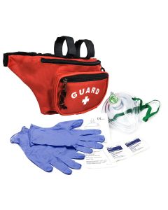 Waterpark Guard Hip Pack Kit - Color - Red
