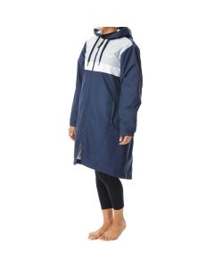 TYR Women's Alliance Podium Parka -Navy-XSmall-No