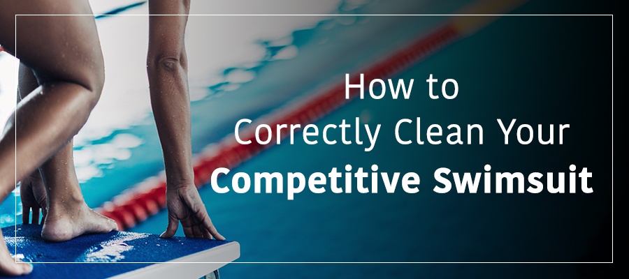 how to clean competitive swimsuit