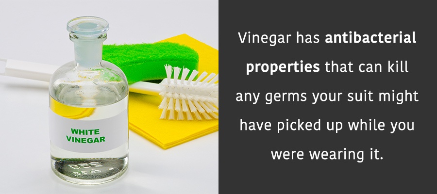 vinegar to clean swimsuit