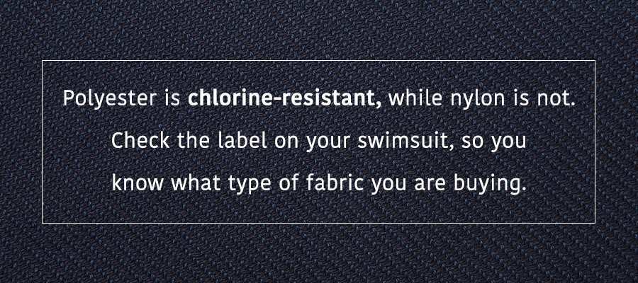 cleaning polyester material swimsuits