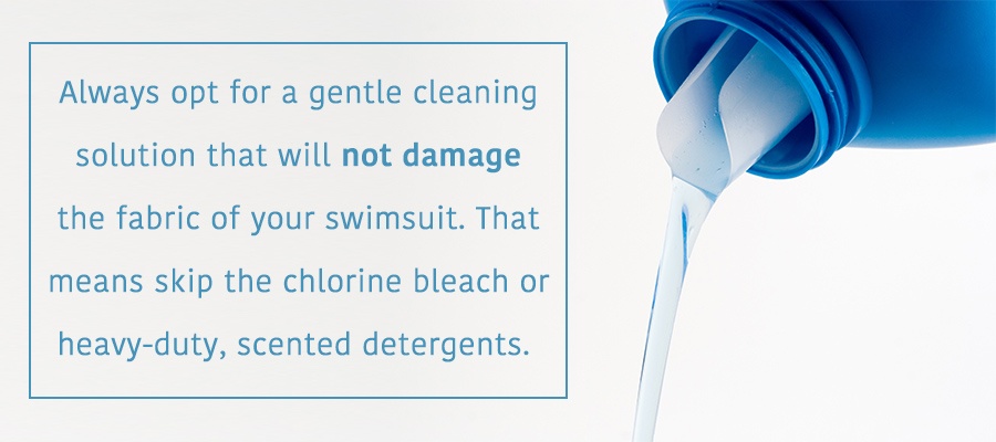 detergent for washing swimsuits