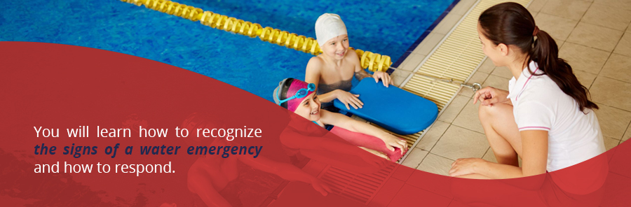 recognize signs of a water emergency