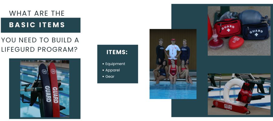What are the basic items you need to build a lifeguard program?